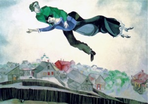Sopra la città - Marc Chagall